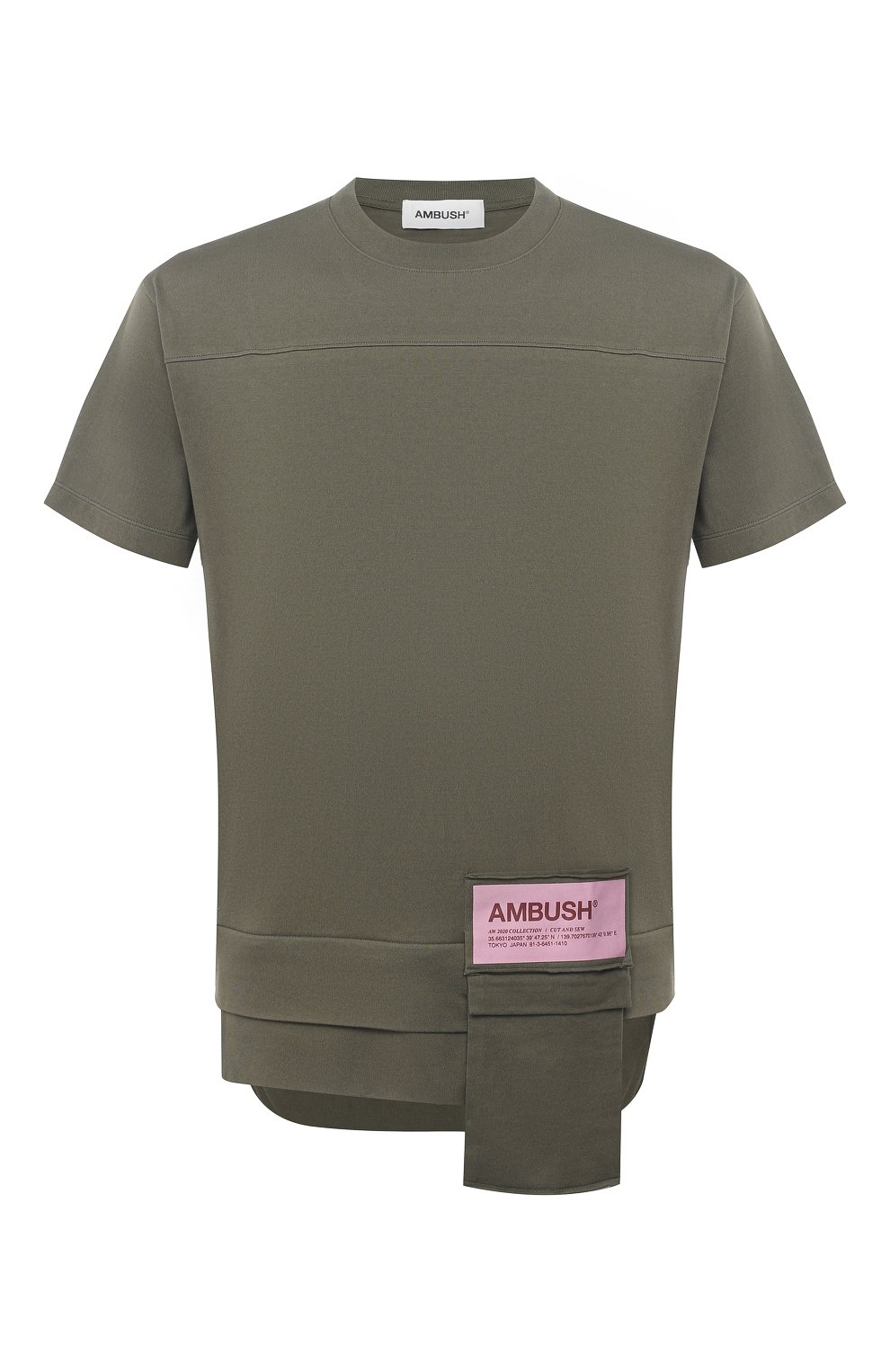 Хлопковая футболка AMBUSH, арт. BMAA004F20JER001, фото 1