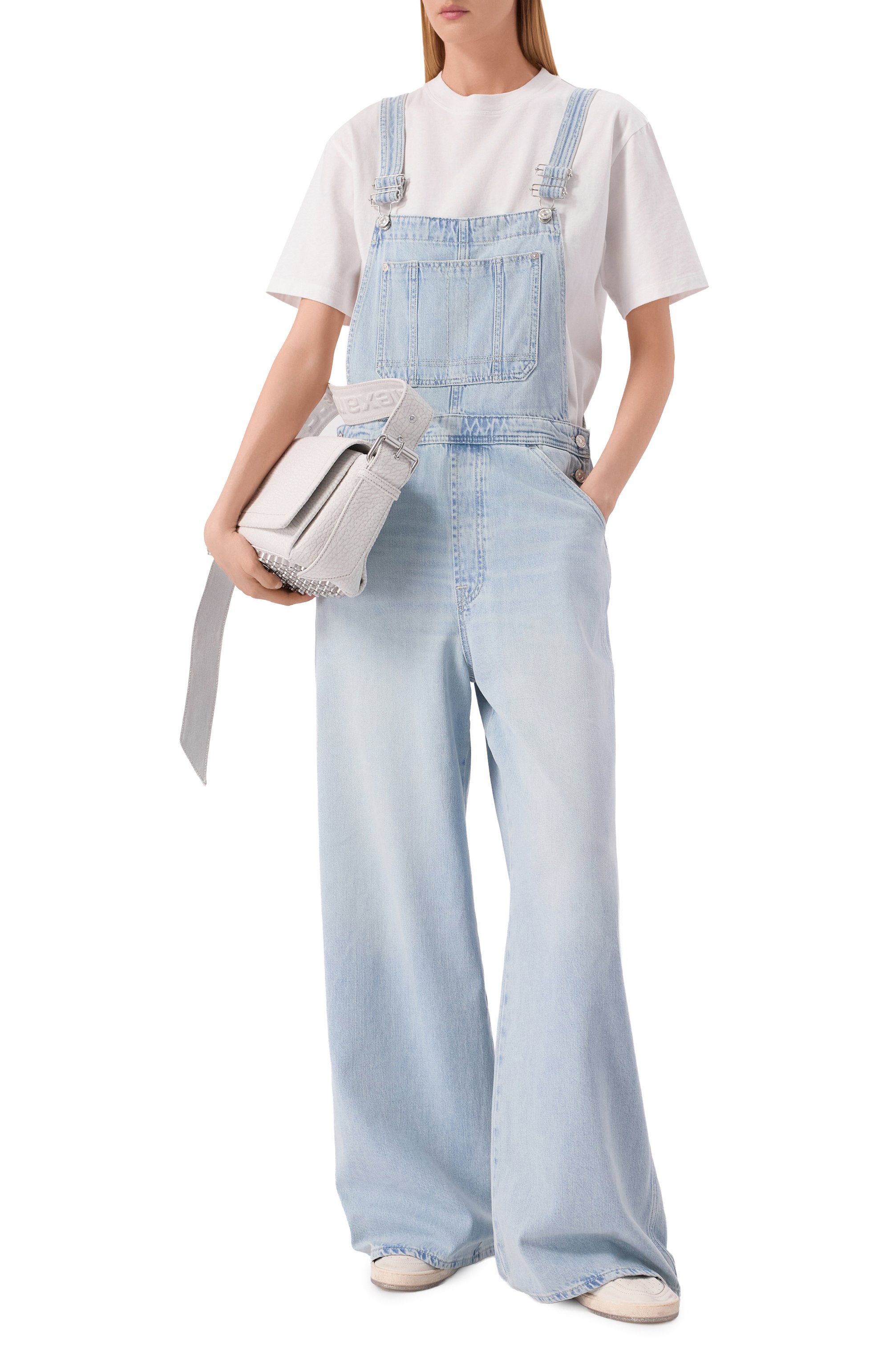 Джинсовый комбинезон dungarees 7 FOR ALL MANKIND, арт. 7U8A0555-3DP, фото 2