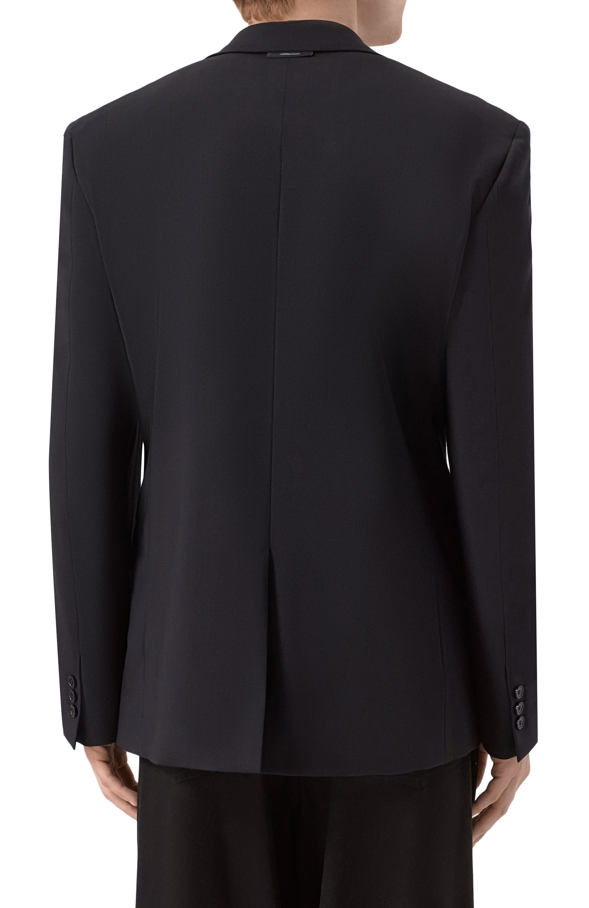 Шерстяной пиджак MSGM, арт. 3940MG08/257605, фото 4