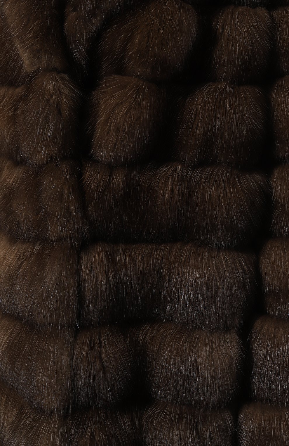 Шуба из меха соболя YVES SALOMON, арт. 20WYM37912ZICV, фото 5