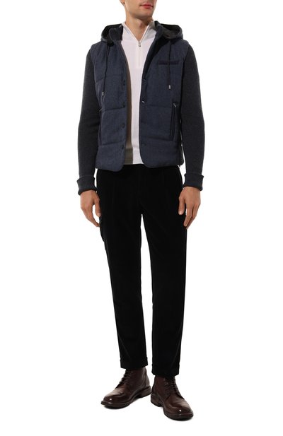 Мужские вельветовые брюки-карго GRAN SASSO, арт. 76111/52202