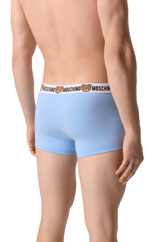 Комплект из двух боксеров Moschino 231V1/A1387/4402 Голубой  231V1/A1387/4402 Фото 3