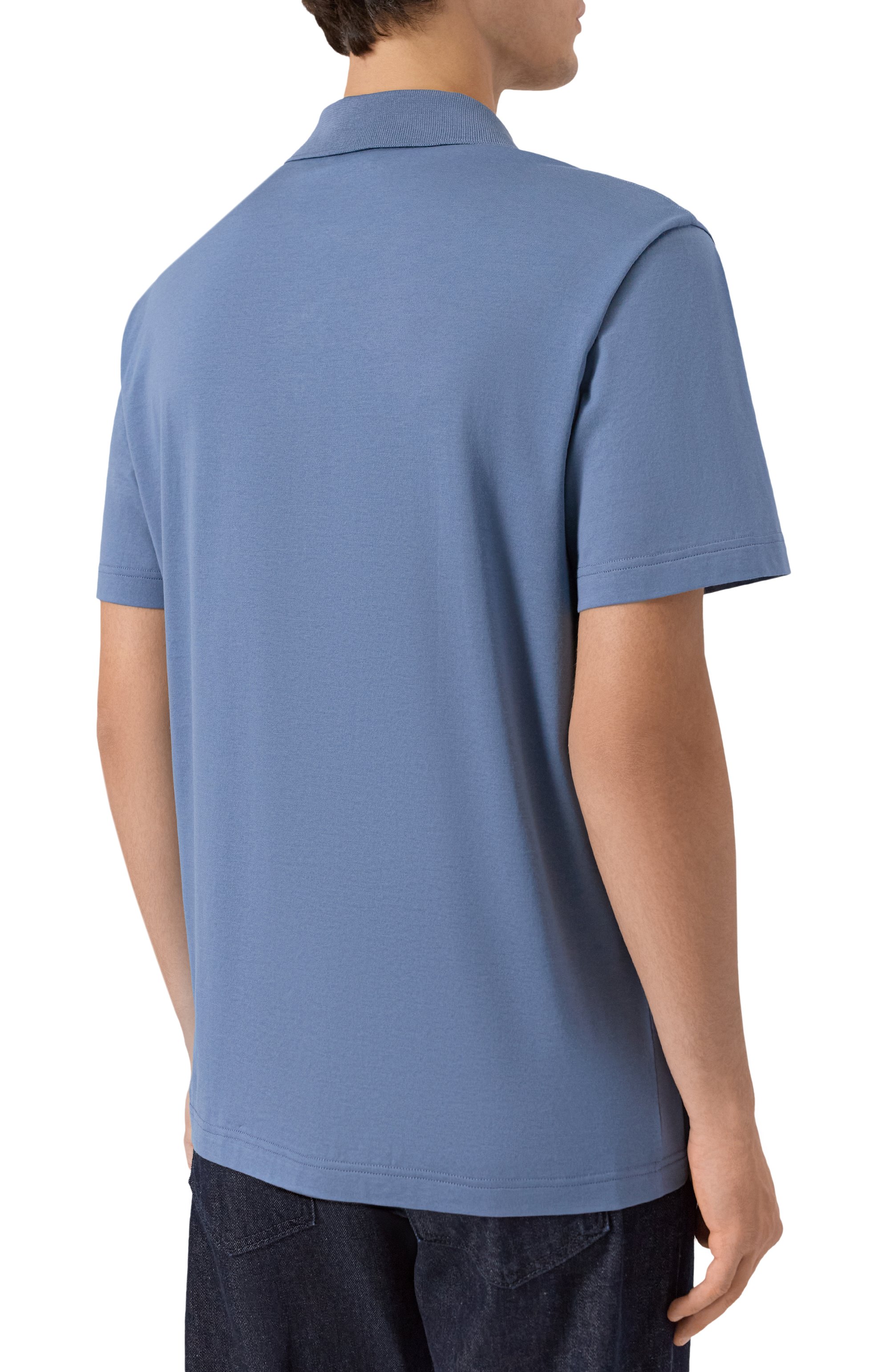 Хлопковое поло BRIONI, арт. UJPM0L/0A613, фото 4