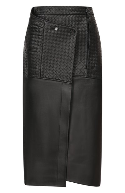 Женская кожаная юбка BOTTEGA VENETA, арт. 871819/V6IB0