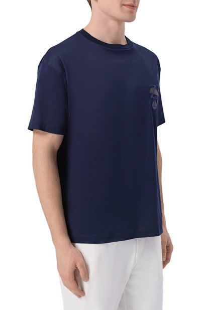 Хлопковая футболка ZILLI, арт. TSR03PM1171VZBR00, фото 3