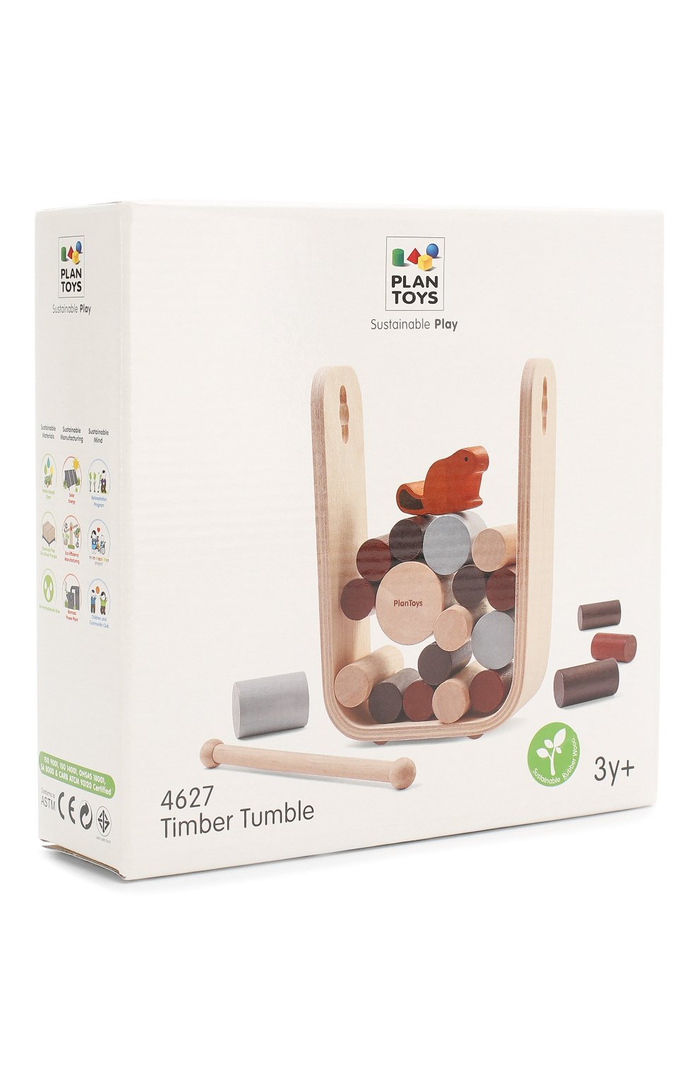 Настольная игра бобер PLAN TOYS, арт. 4627, фото 2