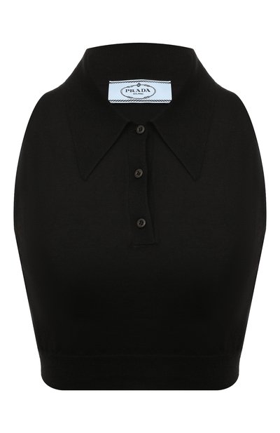 Топ из кашемира и шелка PRADA, арт. P29984-10AJ-F0002-221, фото 1