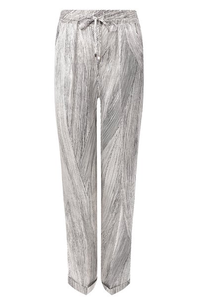 Женские шелковые брюки KITON, арт. D37102K09S83