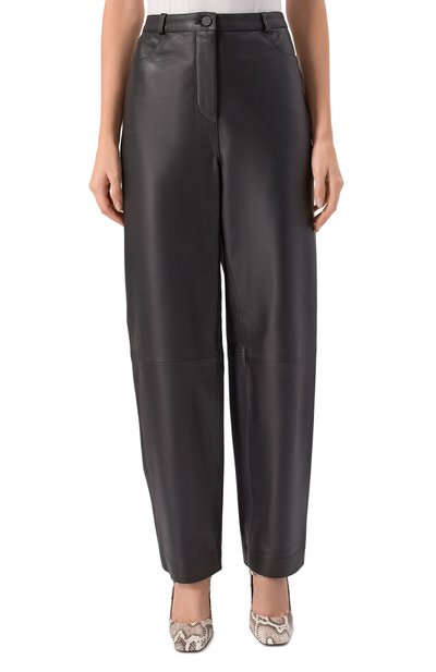 Кожаные брюки LOULOU DE SAISON, арт. C0BE, фото 3