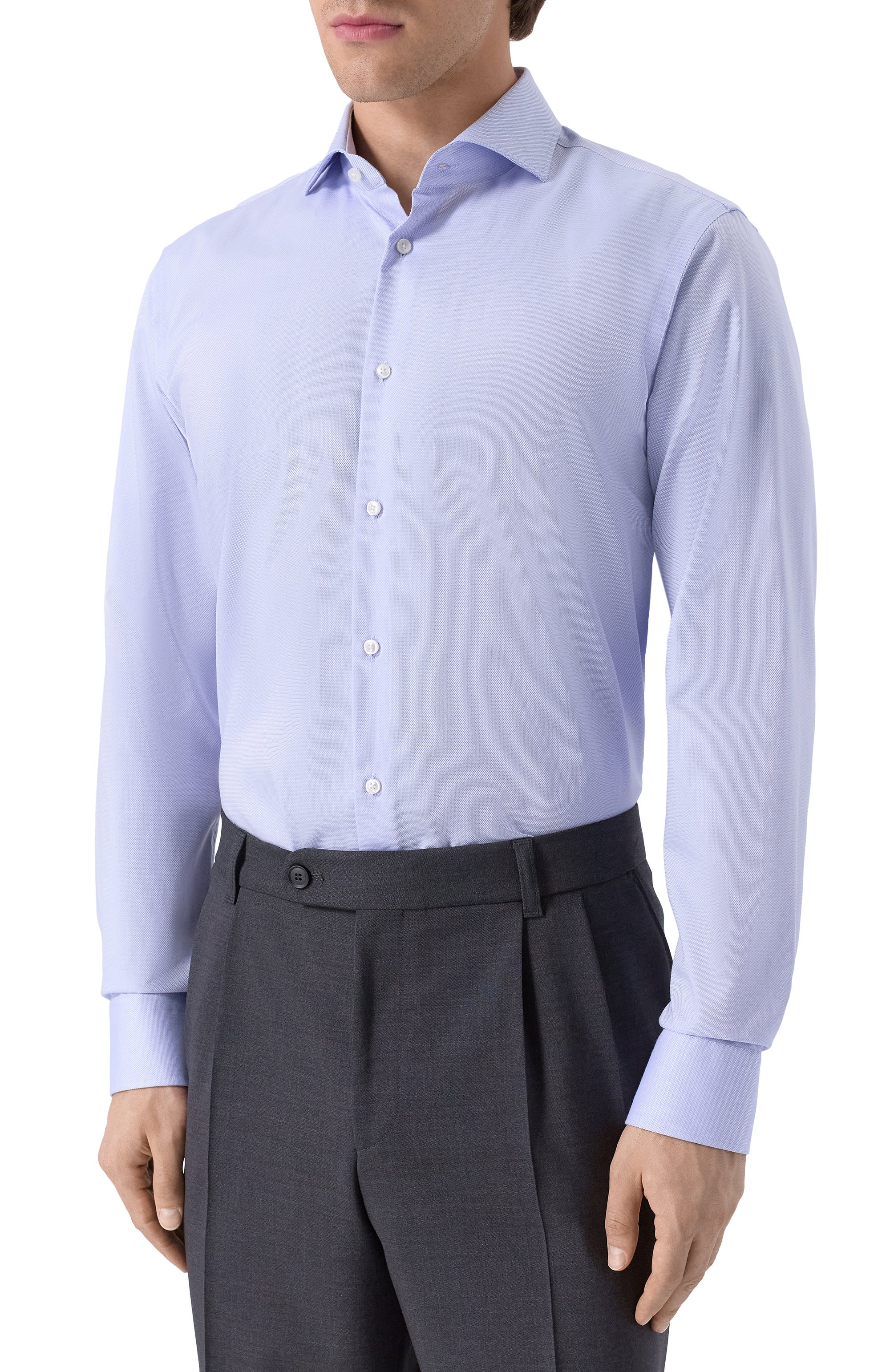 Хлопковая сорочка BOSS, арт. 50554624, фото 3