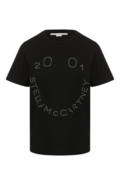 Женская хлопковая футболка STELLA MCCARTNEY, арт. 586957/SMW88