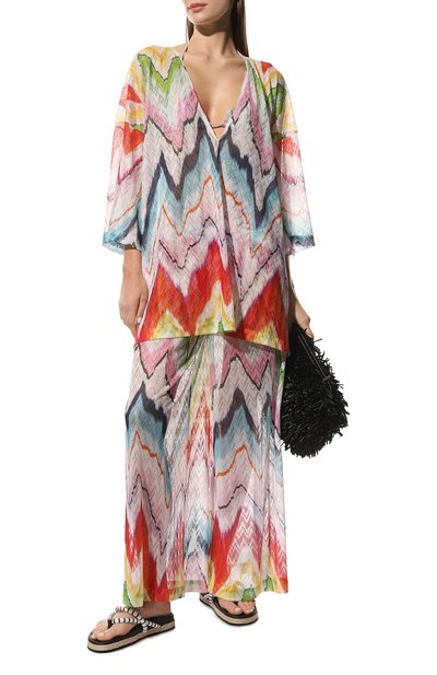 Туника MISSONI разноцветного цвета по цене 78050 руб., арт. MS22SQ06/BR00H1, фото 2 Туника MISSONI, арт. MS22SQ06/BR00H1, фото 2