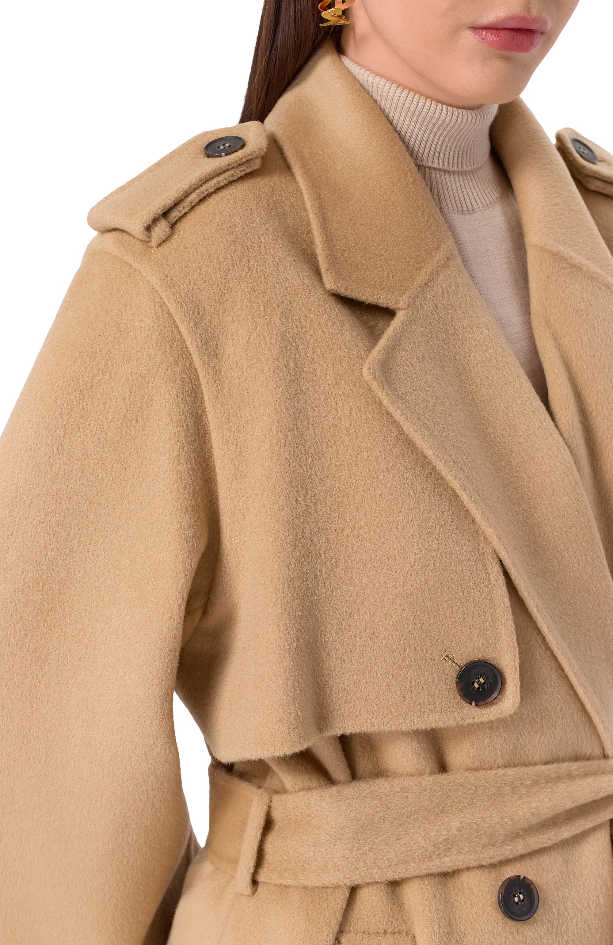 Шерстяное пальто IVY OAK, арт. I0111143/C0LETTE ANN, фото 5