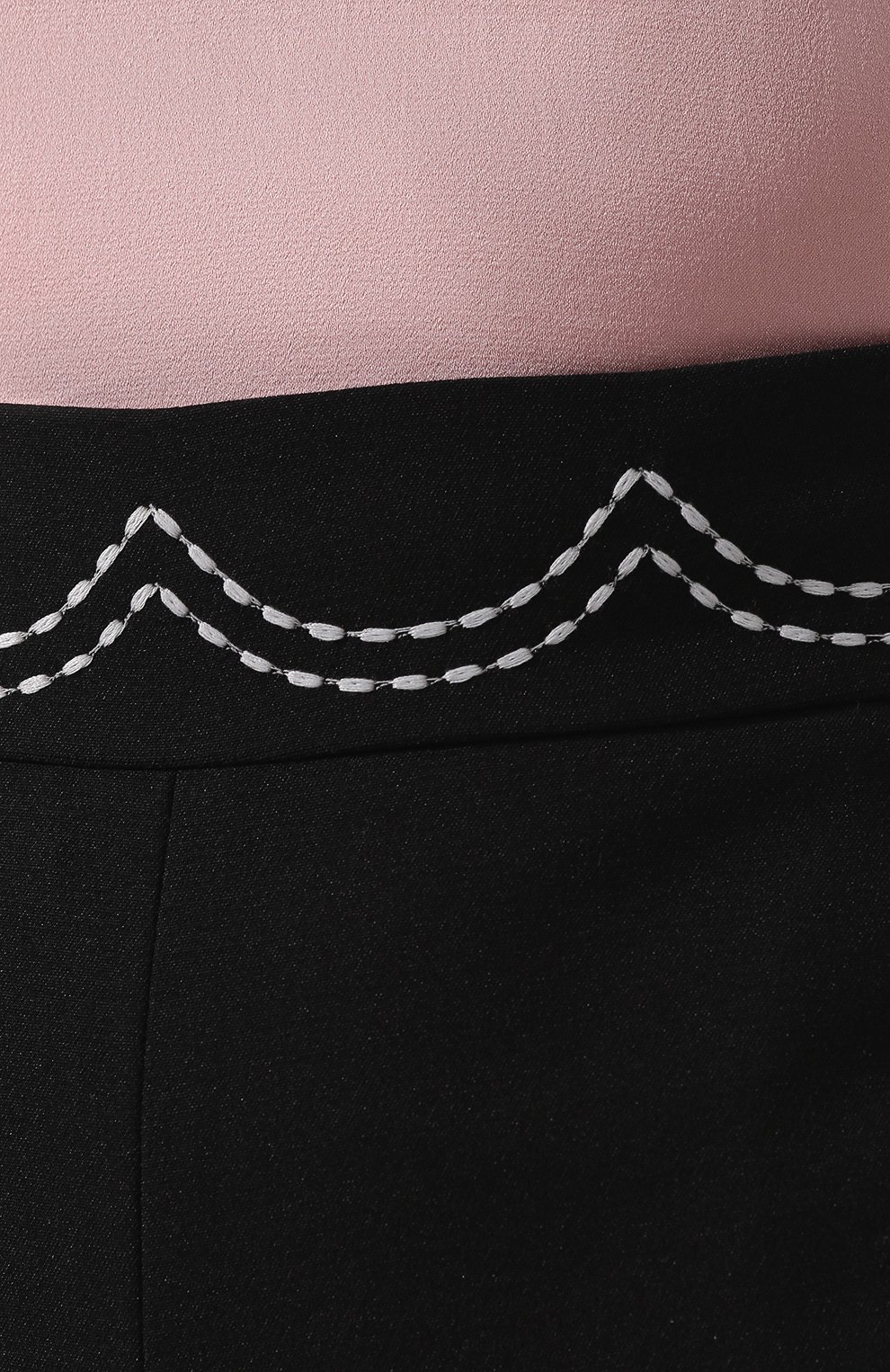 Текстильные шорты REDVALENTINO черного цвета по цене 28800 руб., арт. RR3RFA75/0VM, фото 5 Текстильные шорты REDVALENTINO, арт. RR3RFA75/0VM, фото 5
