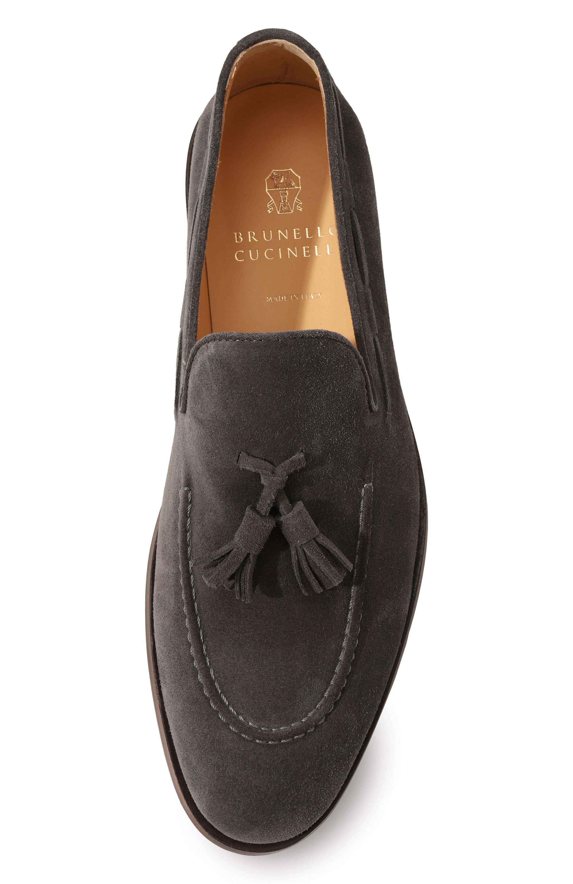 Замшевые лоферы BRUNELLO CUCINELLI, арт. MZUCCB2251, фото 6