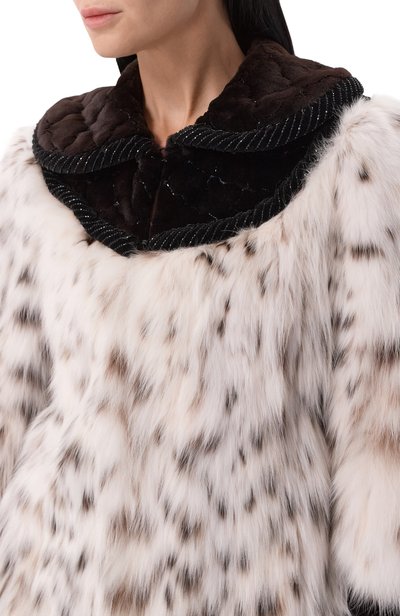 Шуба из рыси FENDI, арт. FNF22L ER4, фото 5