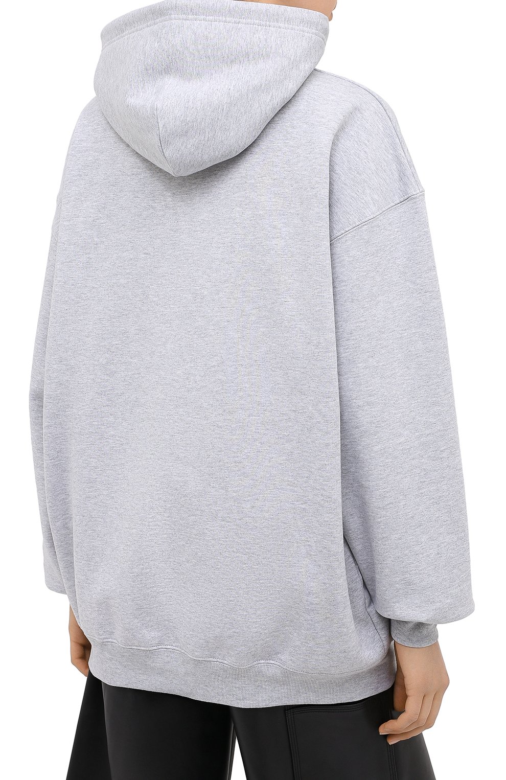 Хлопковое худи BALENCIAGA серого цвета по цене 79950 руб., арт. 578135/TIV51, фото 4 Хлопковое худи BALENCIAGA, арт. 578135/TIV51, фото 4