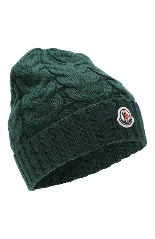

Шерстяная шапка Moncler Enfant, Зелёный