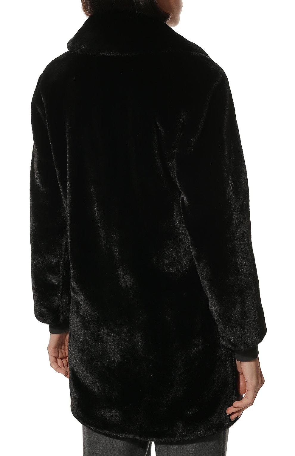 Шуба из экомеха BLUGIRL, арт. RF2081/E0821, фото 4