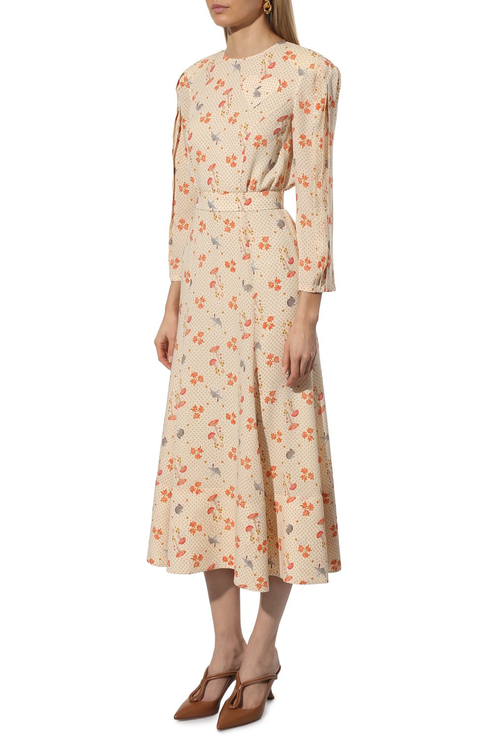 Шелковое платье ULYANA SERGEENKO, арт. ABM017FW21P (1998т21), фото 3
