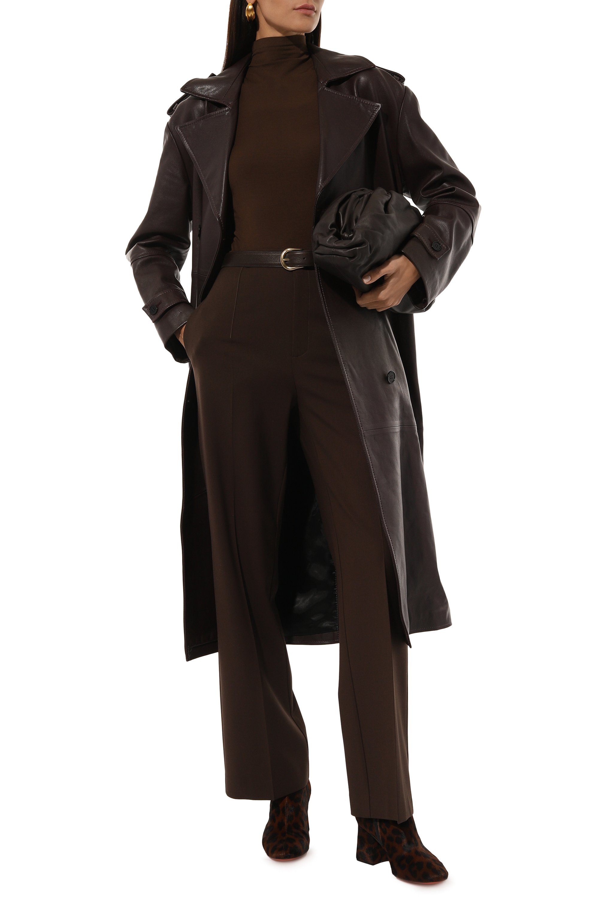 Кожаные ботильоны SANTONI, арт. WTCG71192SX1NULA, фото 2