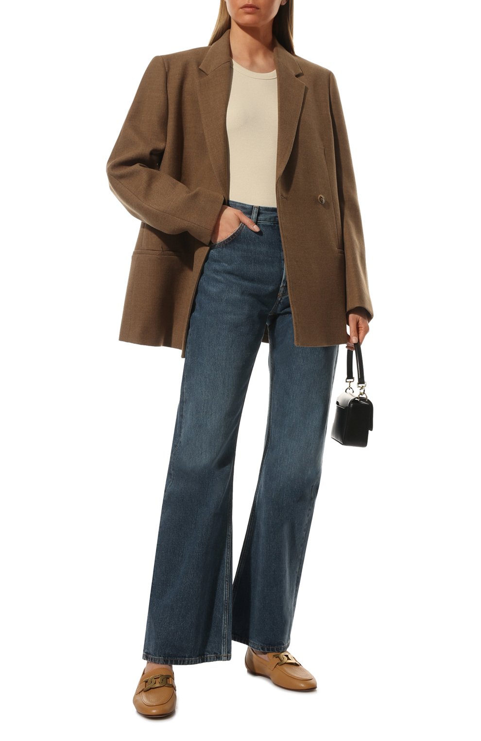 Кожаные лоферы TOD’S, арт. XXW79A0DD00RNL, фото 2