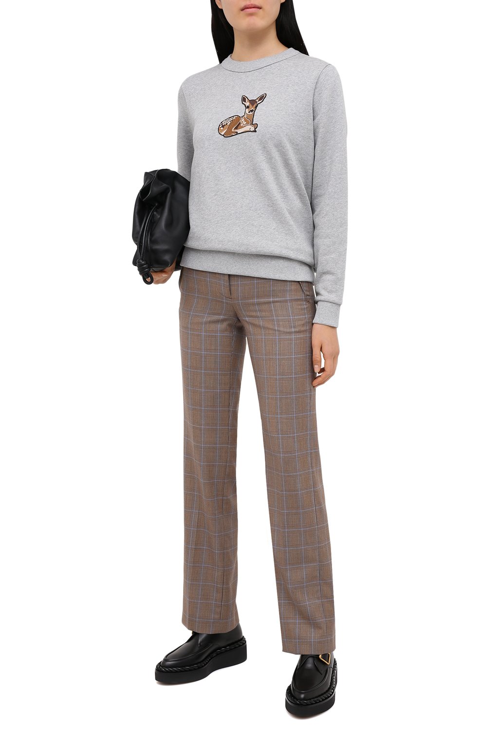 Шерстяные брюки BURBERRY, арт. 8031298, фото 3