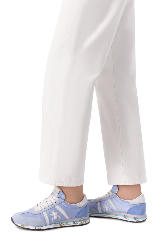 Комбинированные кроссовки Lucy-D Premiata LUCYD0.1/VAR 8144 Голубой  LUCYD0.1/VAR 8144 Фото 2