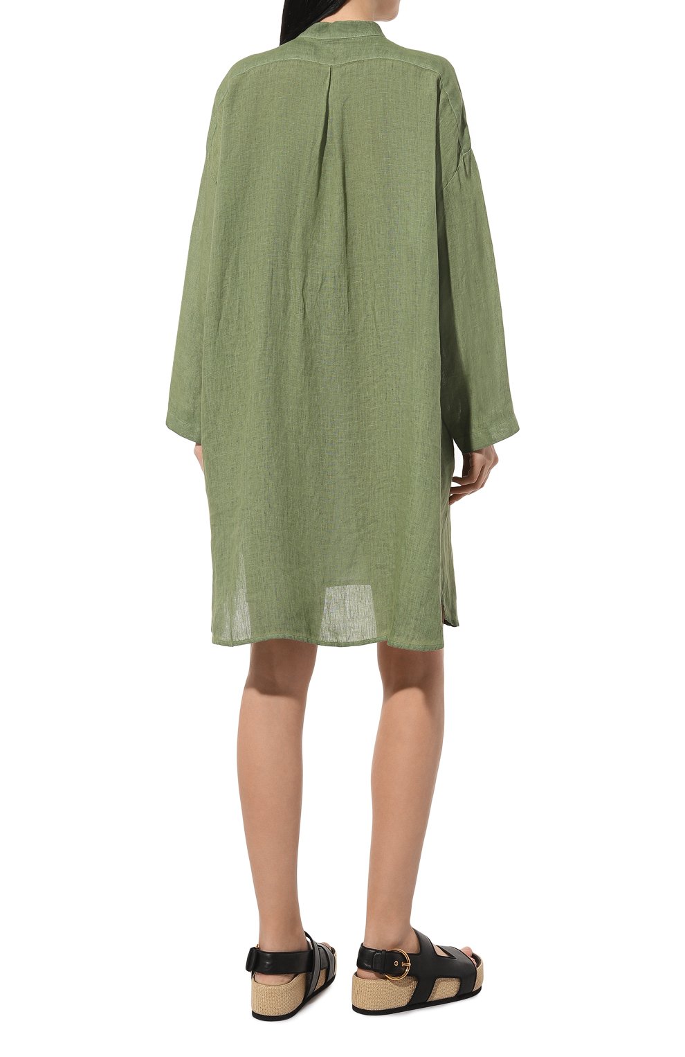 Льняное платье 120% LINO, арт. 31ALIW49IE/0000115/S00, фото 4