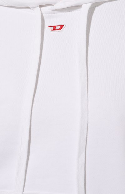 Хлопковое худи DIESEL, арт. A05333/0GEAD, фото 5