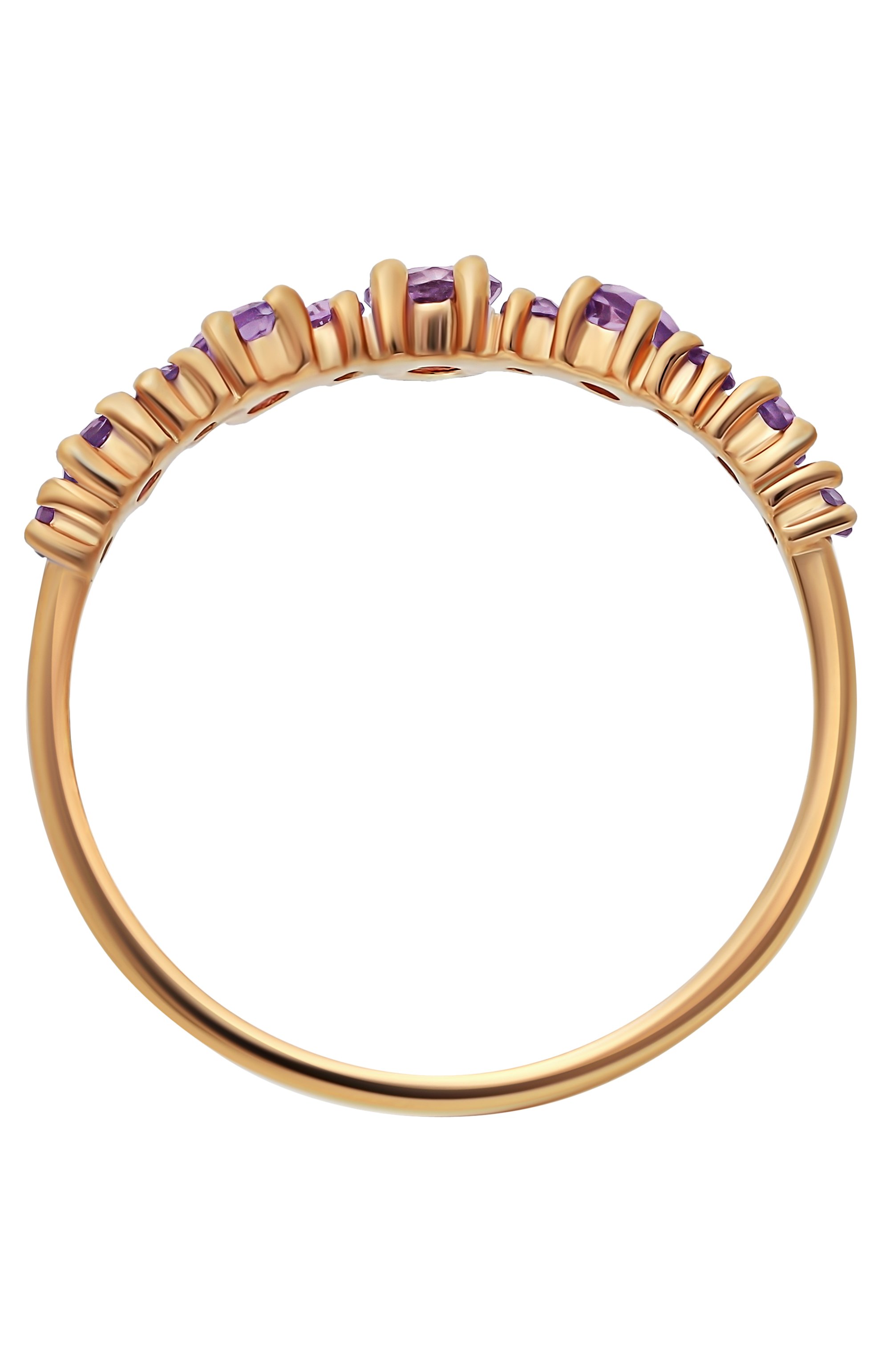 Кольцо-корона с аметистом MOONKA, арт. tr-cr-amt, фото 4