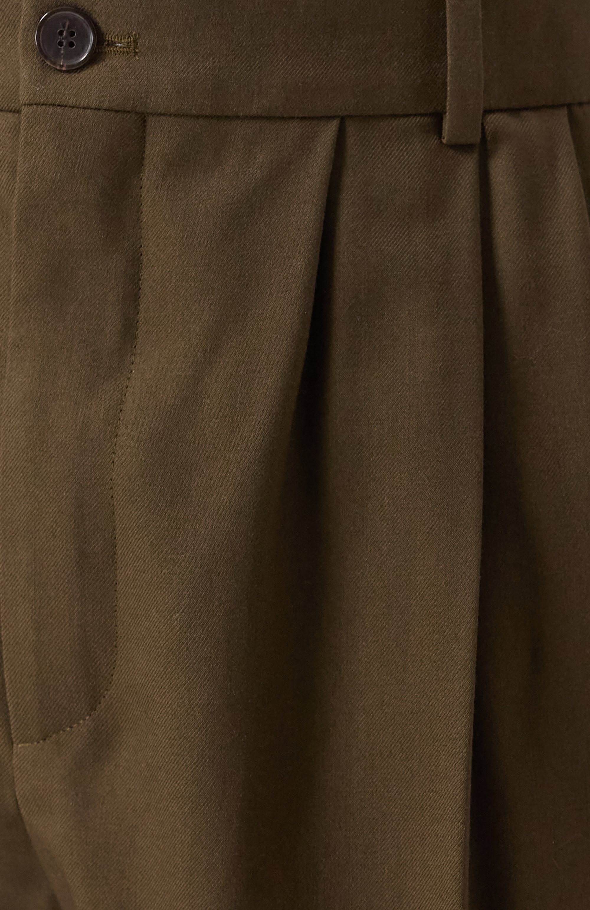 Шерстяные брюки SAINT LAURENT, арт. 815813/Y405W, фото 6