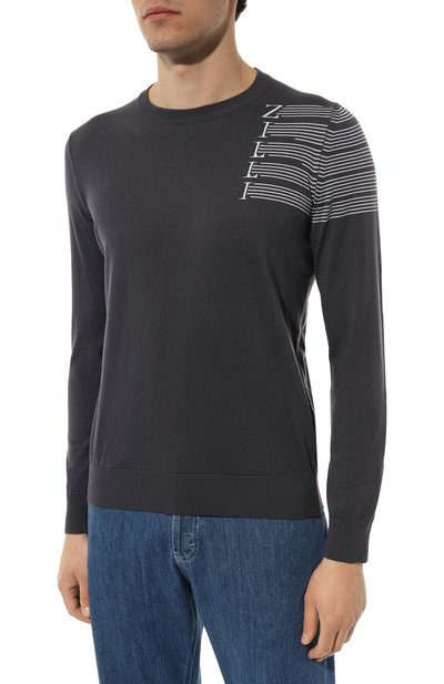 Джемпер из шелка и хлопка ZILLI, арт. KRN001M0142VUSM00, фото 3