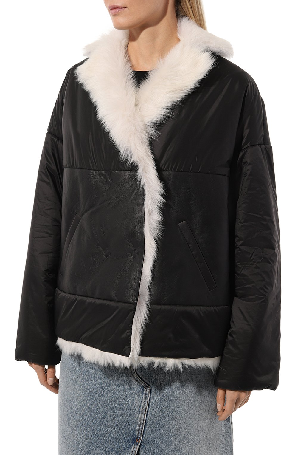 Дубленка из овчины TEGIN, арт. Renaldo-Black, фото 3