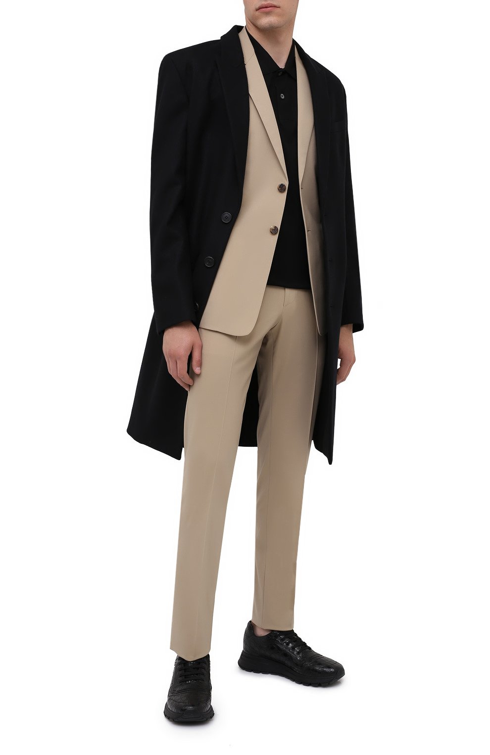 Кроссовки из кожи каймана PRADA, арт. 4E3388-3EA5-F0002, фото 2