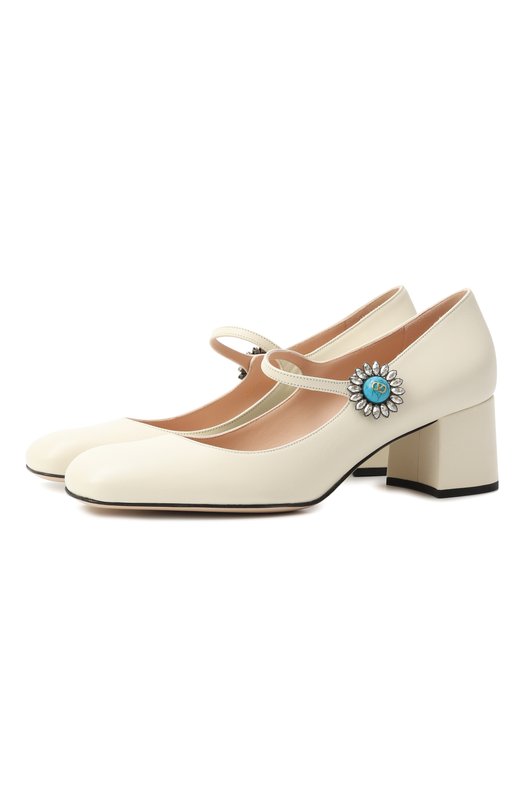 Кожаные туфли Preshoes 55 Valentino 7W2S0MC6/DHS Кремовый 7W2S0MC6/DHS