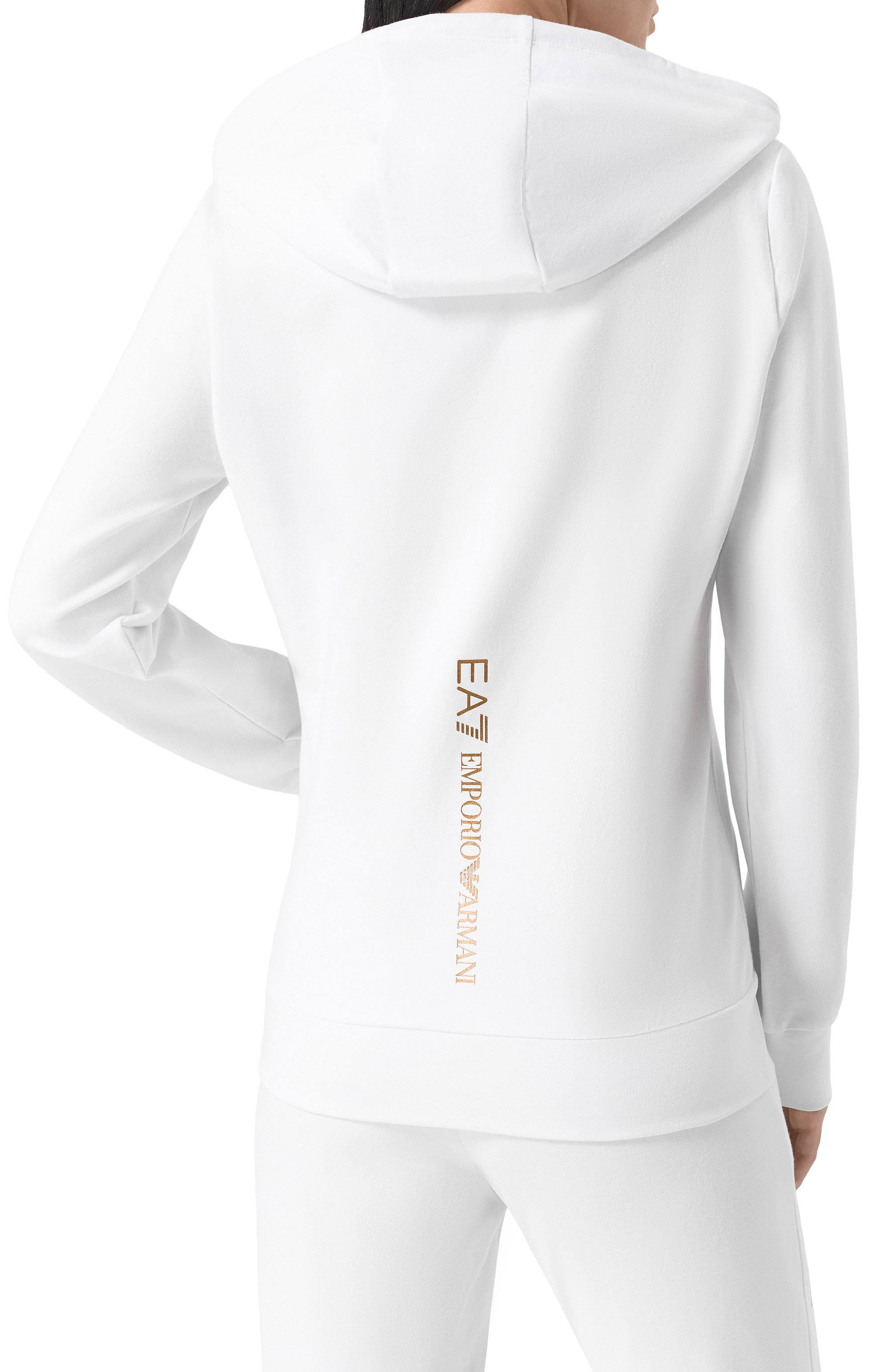 Хлопковое худи EA7, арт. 8NTM36/TJTXZ, фото 4