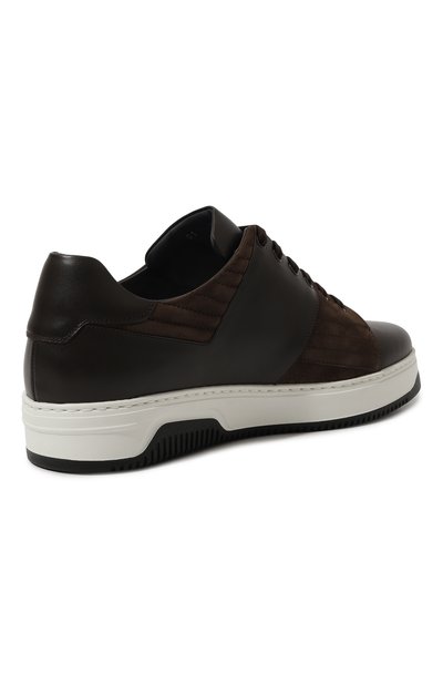 Кожаные кеды ZILLI, арт. H0001AM1013VSHB01, фото 5