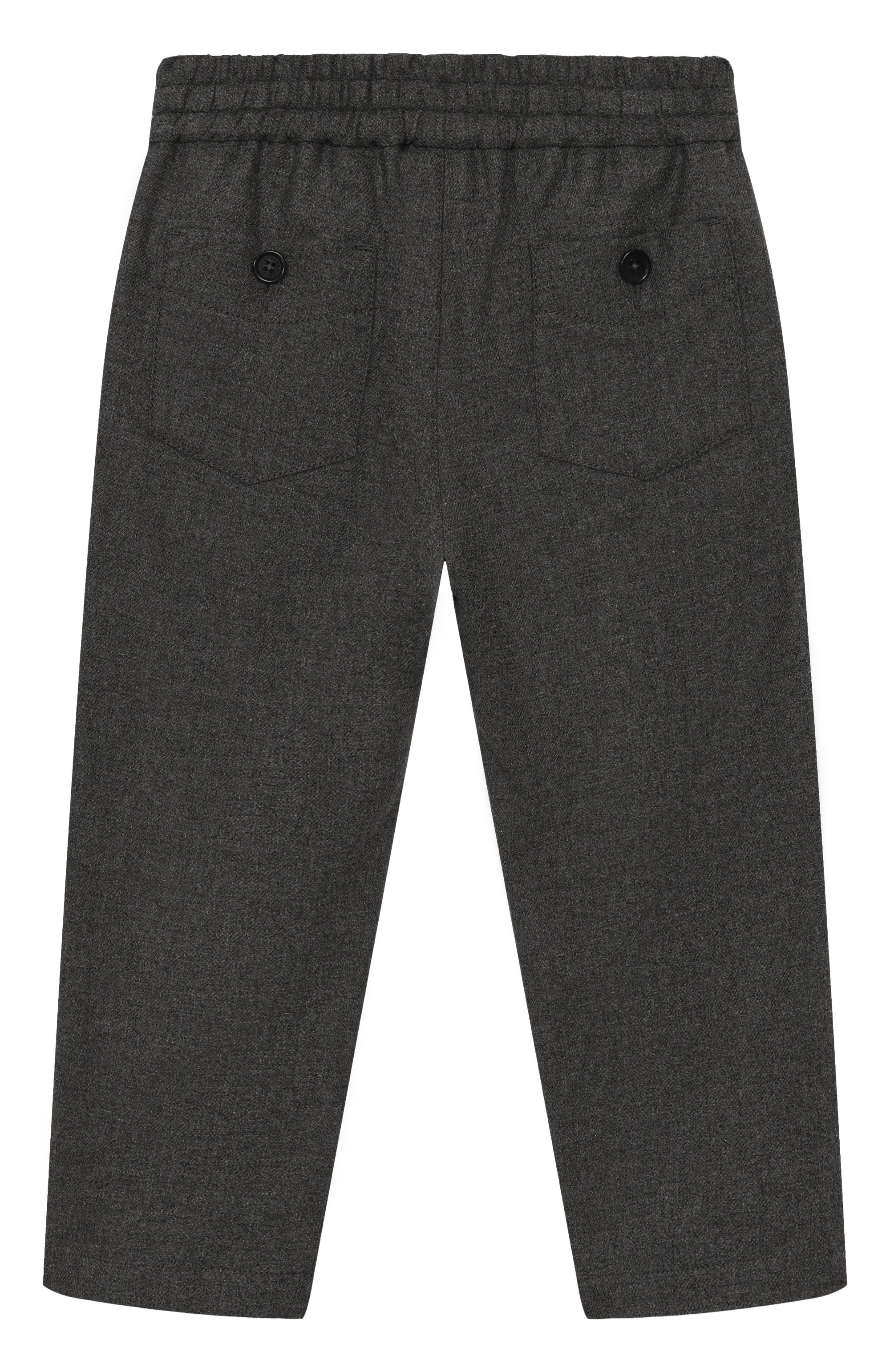 Брюки из вискозы и шерсти DOLCE & GABBANA, арт. L45P02/FURNC/2-6, фото 2