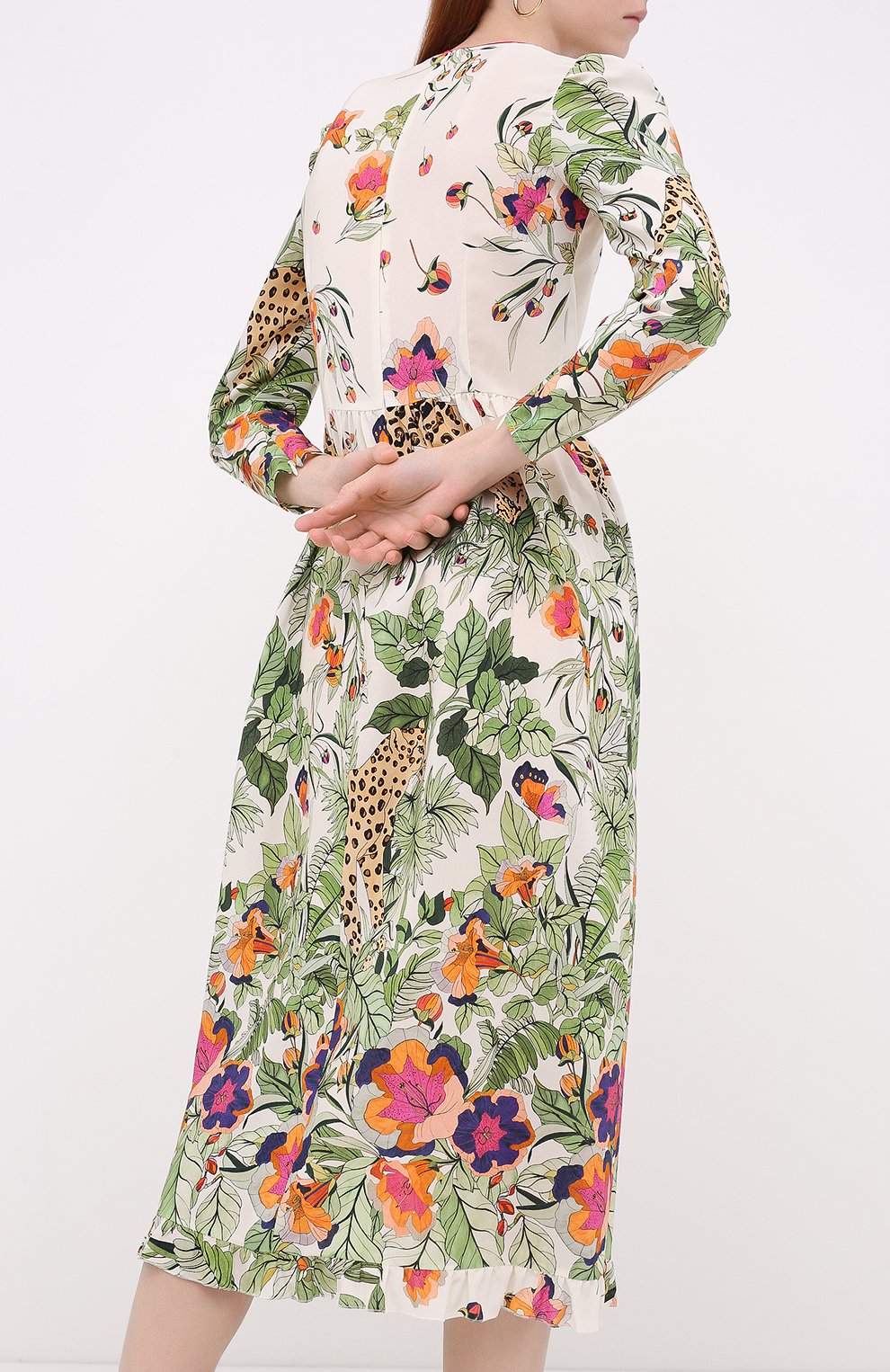 Шелковое платье REDVALENTINO, арт. UR3VAR75/56L, фото 4