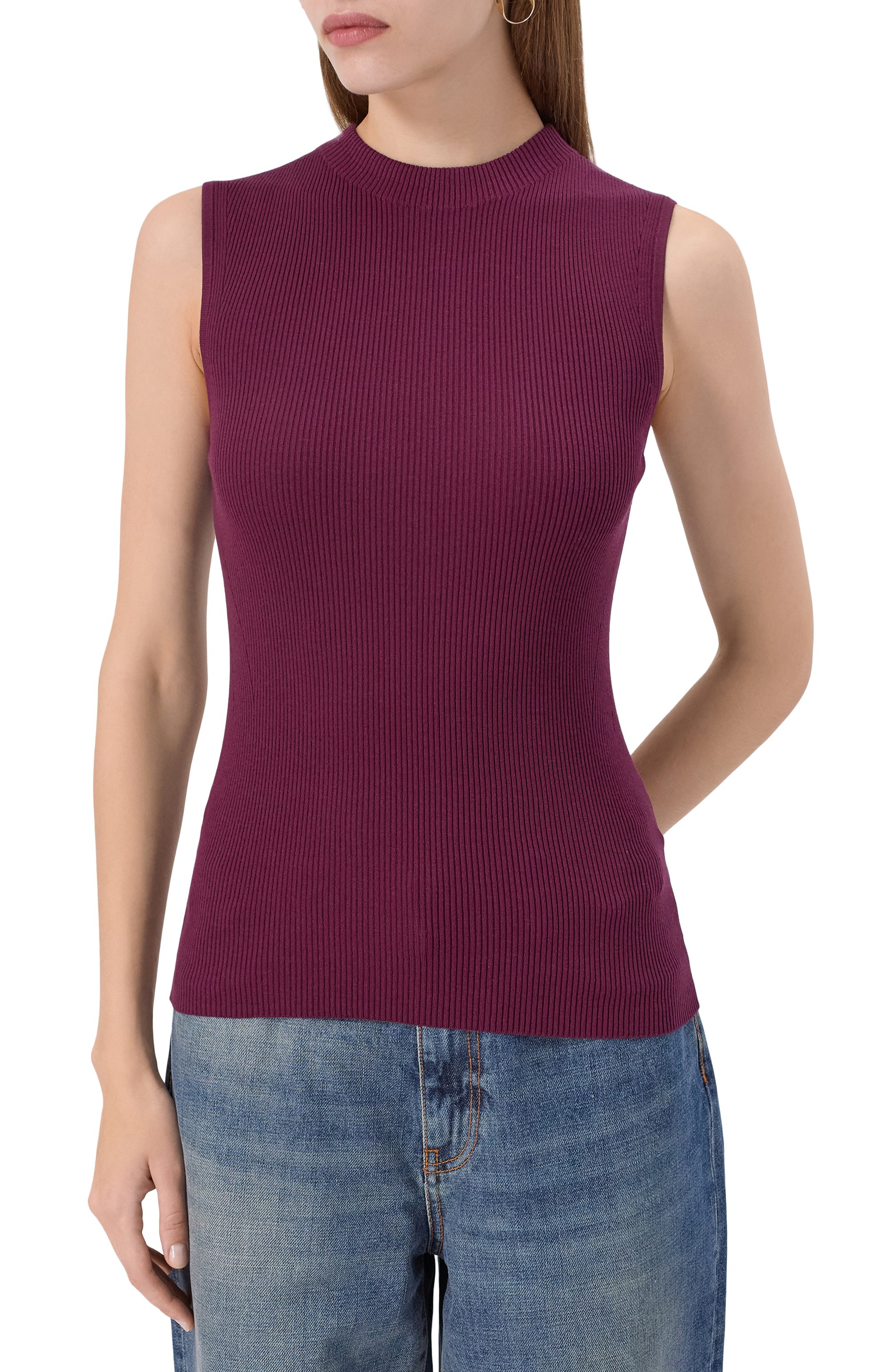 Топ из вискозы BOSS, арт. 50473237, фото 3