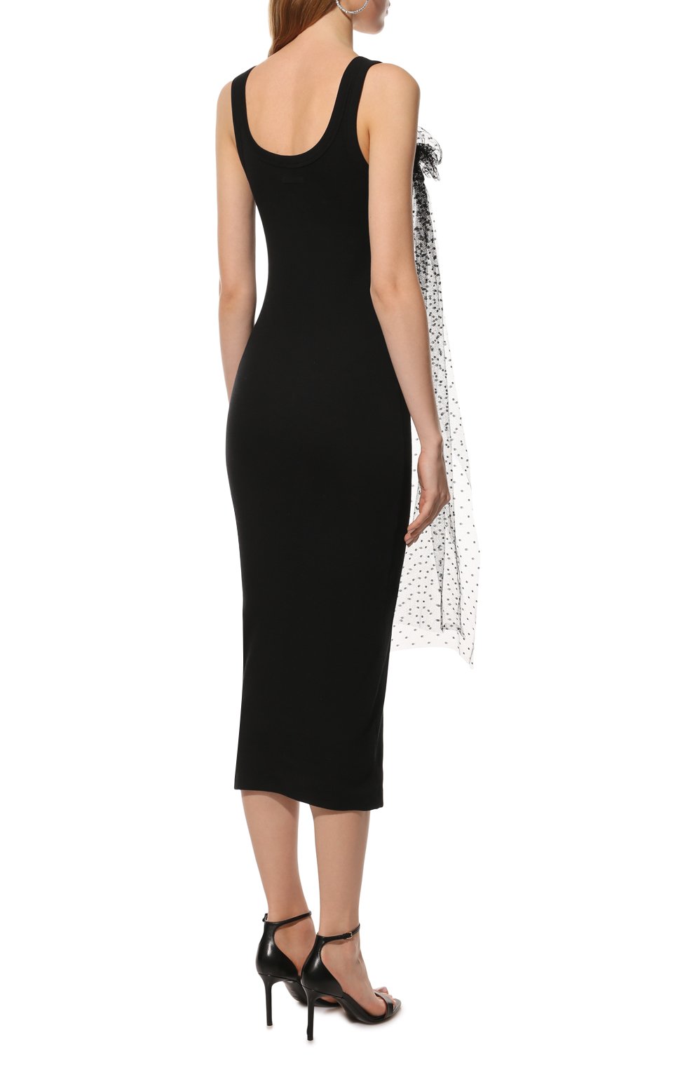 Хлопковое платье REDVALENTINO, арт. XR0MJ09F/6H3, фото 4