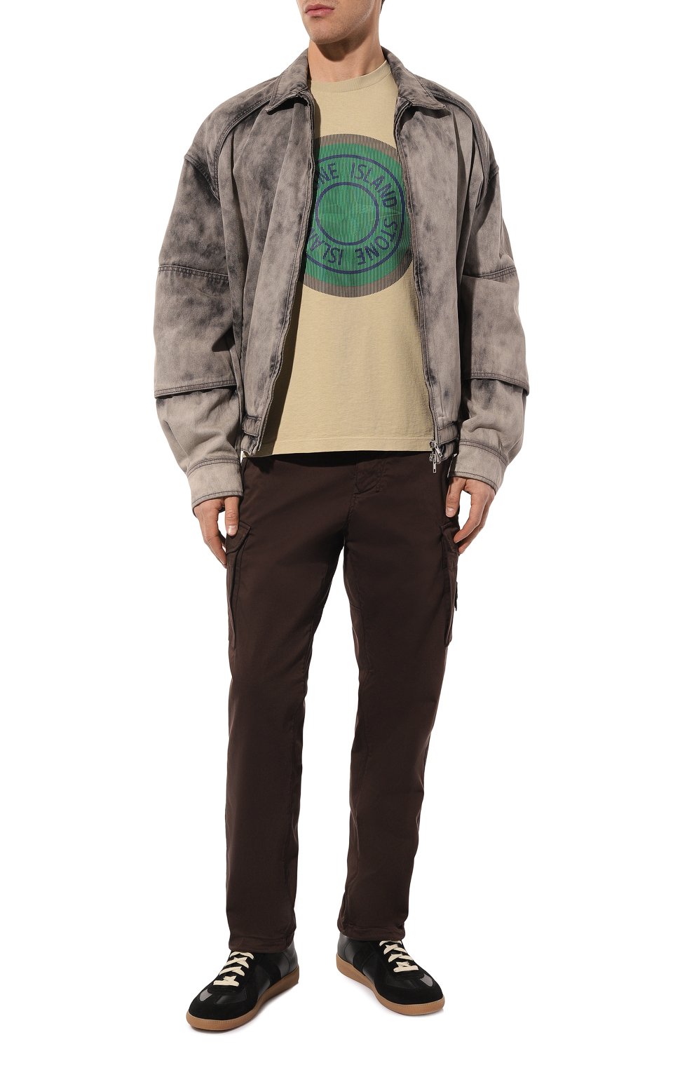 Хлопковая футболка STONE ISLAND, арт. 75152NS89, фото 2