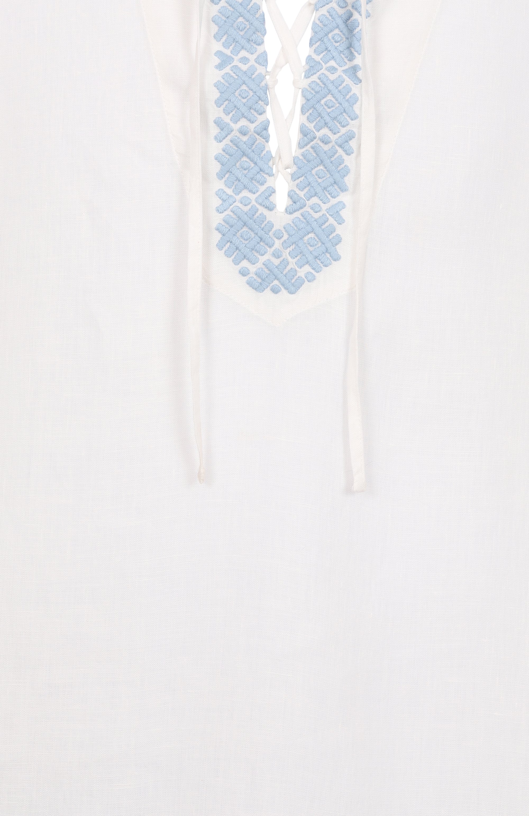 Льняная рубашка MVST белого цвета по цене 63850 руб., арт. 25E/X1P/0/G031/3626, фото 6 Льняная рубашка MVST, арт. 25E/X1P/0/G031/3626, фото 6