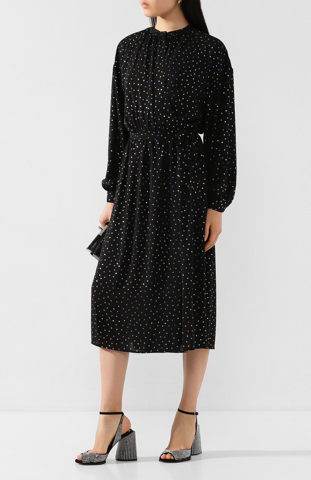 Текстильные босоножки N21, арт. N220E8927/ANKLESTRAP SANDALS, фото 2