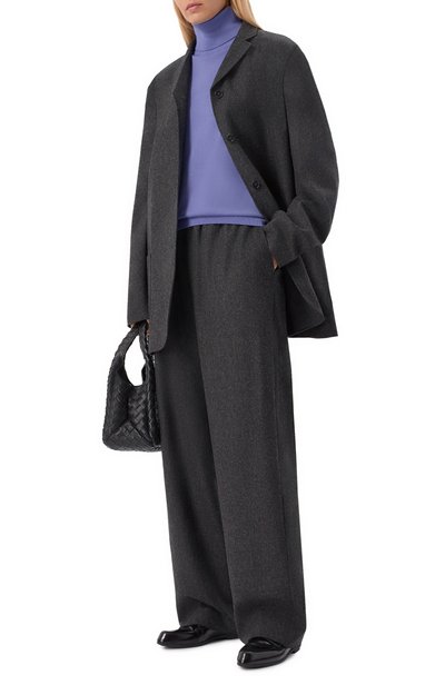 Шерстяной жакет JIL SANDER темно-серого цвета по цене 399000 руб., арт. J02BN0281/J40333, фото 2 Шерстяной жакет JIL SANDER, арт. J02BN0281/J40333, фото 2