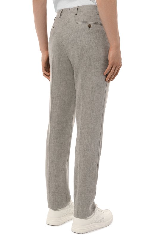 Брюки из шерсти и кашемира Corneliani 945B03-9418540 Серый  945B03-9418540 Фото 4