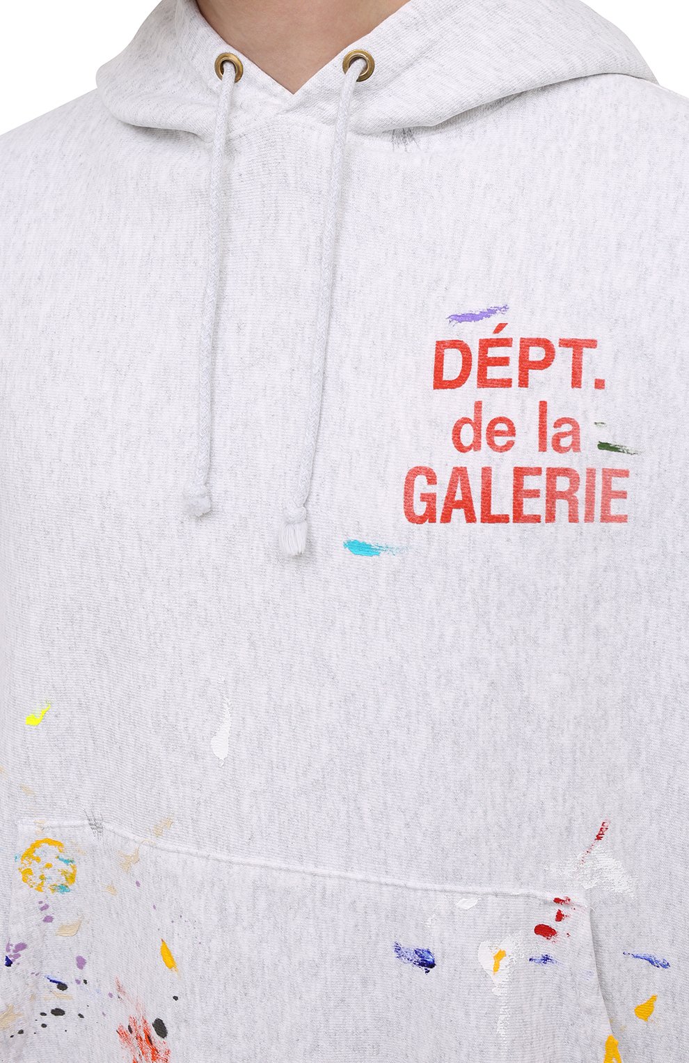 Хлопковое худи GALLERY DEPT., арт. GD-FR-2025-P, фото 5