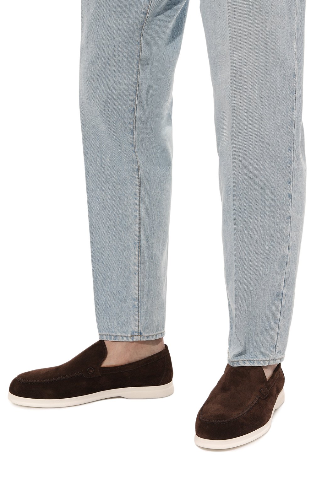 Замшевые лоферы DOUCAL'S, арт. DU2814ARTHUY106I, фото 3