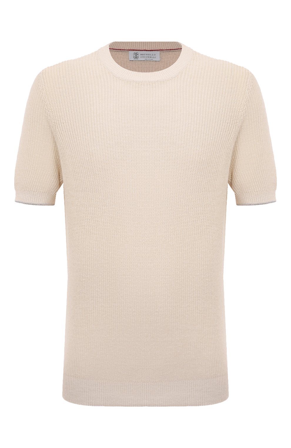 Джемпер изо льна и хлопка BRUNELLO CUCINELLI, арт. M2L70B2257, фото 1